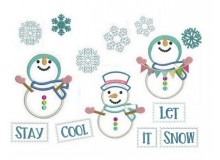 Stickserie - Frosty Satin